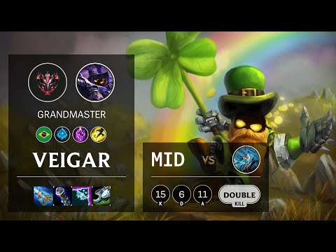 Veigar Mid vs Zilean - BR Grandmaster Patch 10.19