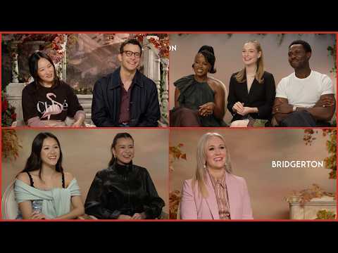 BRIDGERTON Season 4 Part 2 Interviews! SPOILERS! Luke Thompson, Yerin Ha, Hannah Dodd, Katie Leung