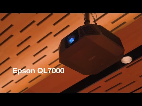 Epson QL7000 4K HDR High-Lumen 3LCD Laser Projector – Black