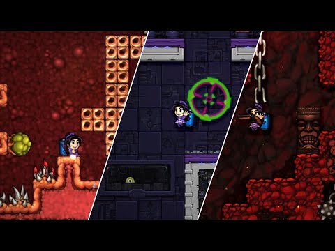 Spelunky HD (All Levels) Max Hell Speedrun