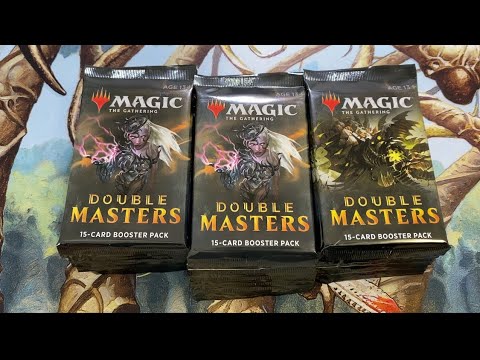 MTG DOUBLE MASTERS BOOSTER BOX OPENING!