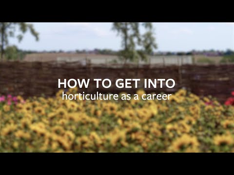 Horticultural worker video 1