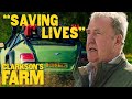 Jeremy Races The MFB To The Diddly Squat Farm Shop | Clarkson's Farm