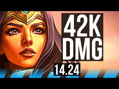 SIVIR vs GALIO (MID) | 5/1/5, 42k DMG | KR Diamond | 14.24