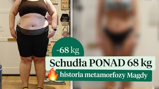 Spektakularna metamorfoza Magdy🔥Jak schudła ponad 68 kilogramów? ✨