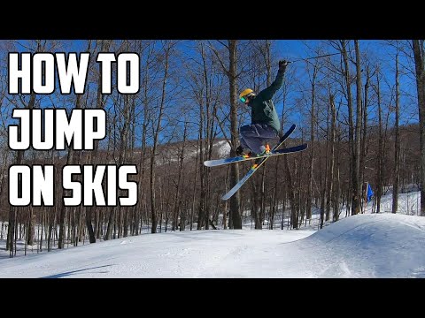 How to Jump on Skis - In 4 EASY Steps