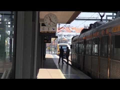 Aveiro HD-CP 3400 departs for P.Campanha with horn