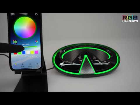 Infiniti Q60 RGB LED Emblem 2014-2022