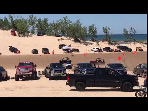A little racing at the dunes.