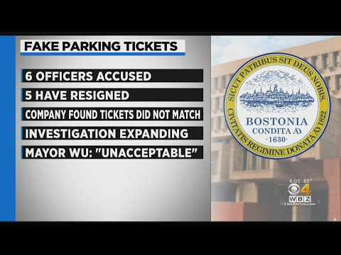 Boston parking officers accused of writing tickets for shifts they didn't work