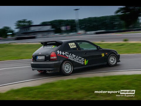 Slovakiaring Slalomshow Honda civic VTI