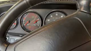1991 Porsche 911 Carrera 2 Cold Start