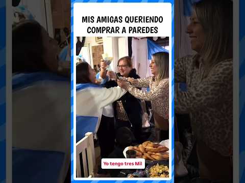Mis amigas con Paredes #estoesargentina #cheboludo #argentina