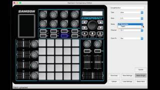 Video thumbnail for Samson Conspiracy Midi Control Surface: How to Use the Conspiracy Software Editor by Samson Technologies