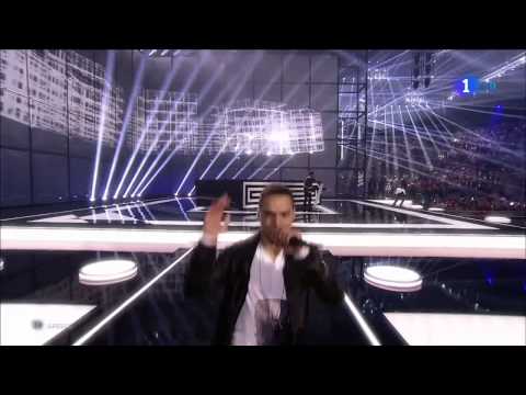 Freaky Fortune feat. RiskyKidd - Rise Up(Greece)(ESC 2014 Final)(HD)(LIVE)
