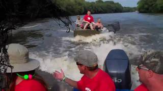 preview picture of video 'ATTACK OF THE FLYING FISH! BATH ILLINOIS BIG REDS'