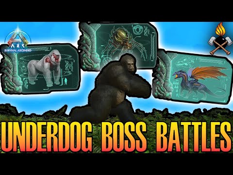 Gigantopithecus vs. The Island Bosses! [Underdog Boss Battles!]