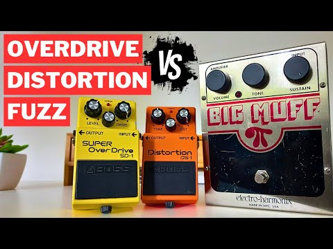 Overdrive, Distortion, and Fuzz: Differences Explained | EASY Beginners Guide