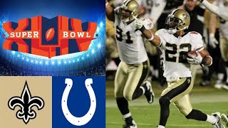 Download Lagu New Orleans Saints vs. Indianapolis Colts | Super Bowl XLIV Highlights Thumbnail