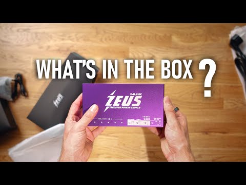 NUX Zeus | UNBOXING NUX's flagship isolated power supply