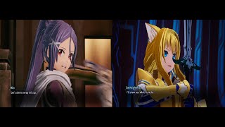 Sword Art Online Fractured Daydream Mito and Cat Knight Alice gameplay
