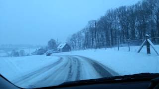 preview picture of video 'Erster Schnee bei Radevormwald - 06. Dezember 2013'