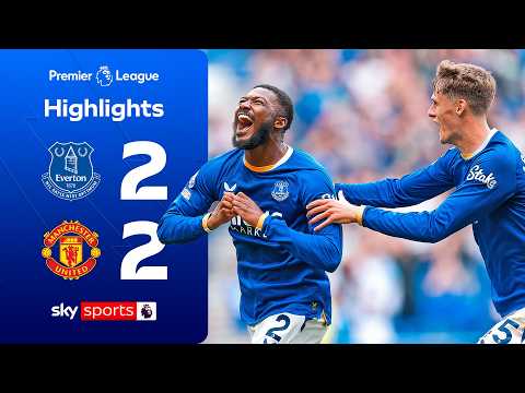 Maitland-Niles 96th-min STUNNER snatches point 🔥 | Everton 2-2 Man Utd | Premier League Highlights