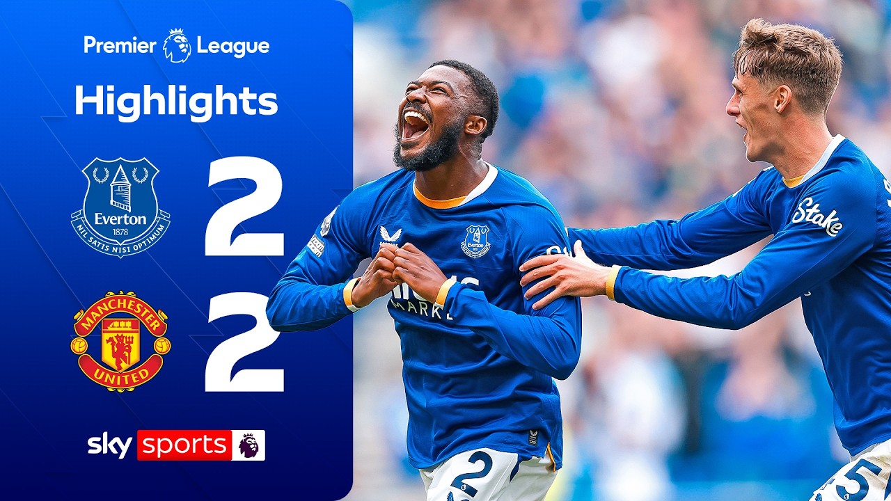 Maitland-Niles 96th-min STUNNER snatches point 🔥 | Everton 2-2 Man Utd | Premier League Highlights
