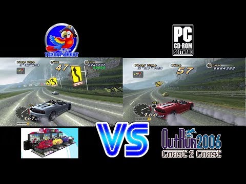 Outrun 2 SPDX Vs PC C2C Route A - Teknoparrot/PC