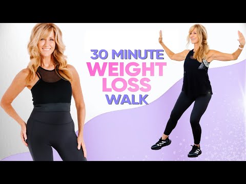 30-minute Full Body Walking Exercise for Weight Loss