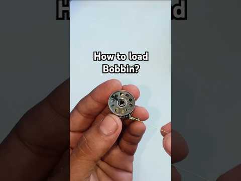 How to load bobbin? #tipsandtricks #sewing #sewingmachine #diy #fashion #sewingtools #sewinghacks