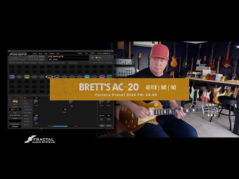 Brett's AC-20. Axe-FX III, FM9 & FM3 Factory Preset
