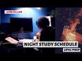 NIGHT STUDY SCHEDULE OF AN UPSC ASPIRANT | UPSC Prep | 9PM to 3AM