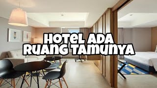 NYOBAIN HOTEL YANG ADA RUANG TAMUNYA DI Swiss-Belinn Hotel Simatupang Jakarta