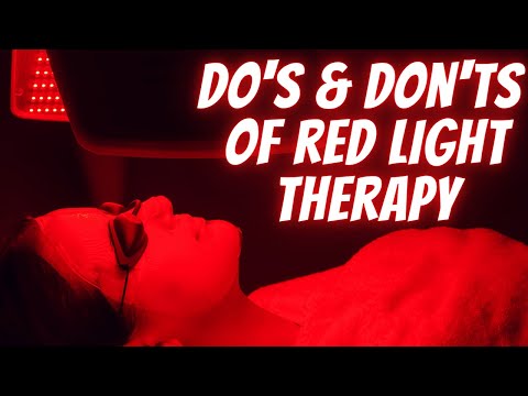 The Do's and Don'ts of Red Light Therapy You Need to Know