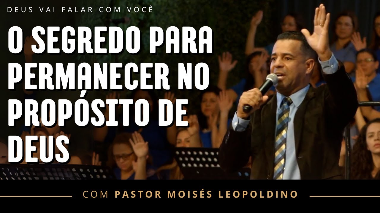 SE DEUS AINDA NÃO FALOU, FIQUE ONDE ELE MANDOU! | Pr Moisés Leopoldino 2025