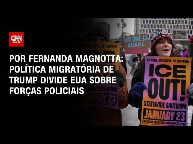 Análise: Política migratória de Trump divide EUA sobre imagem de forças policiais | CNN 360º