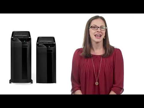 Video of the Fellowes AutoMax 550C Shredder