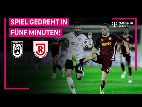 SSV Ulm 1846 - SSV Jahn Regensburg, Highlights mit Live-Kommentar | 3. Liga | MAGENTA SPORT
