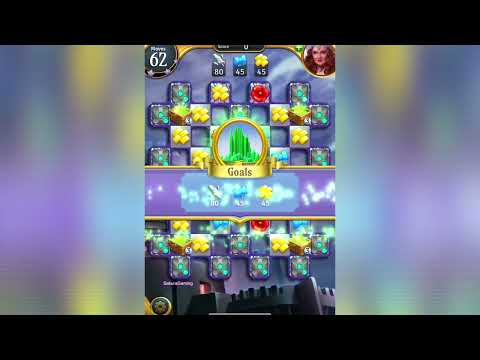 Wizard of Oz Magic Match Level 1152 - No Boosters