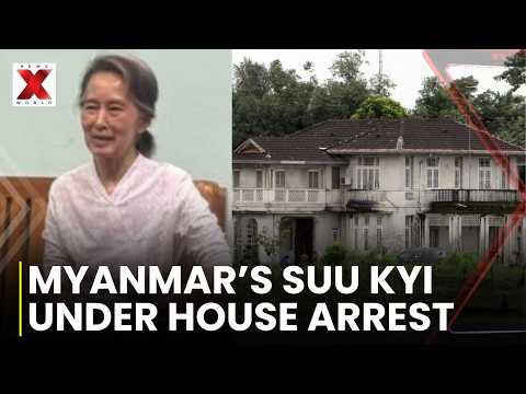 Myanmar's Aung San Suu Kyi Moved To House Arrest In ...