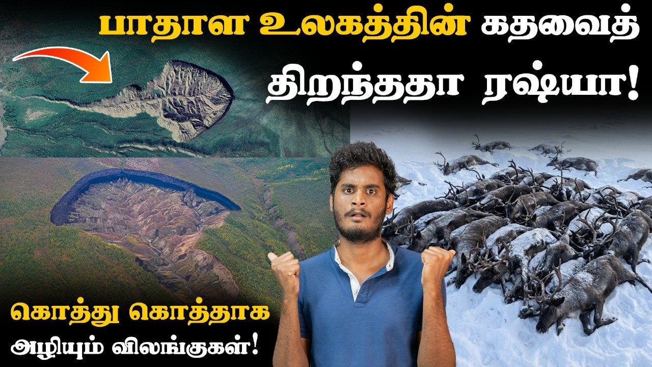 பழைய காலத்து Virus-ஐ வெளிய கொண்டு வரும் Russia! | Batagaika crater | Permafrost melt
