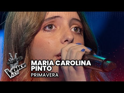 Maria Carolina Pinto - "Primavera" | Blind Auditions | The Voice Kids Portugal 2024