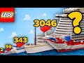 LEGO CRUISE SHIPS In Different Scales Comparison