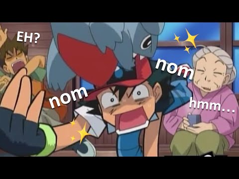 Pokemon diamond and pearl but the context was eaten by gible