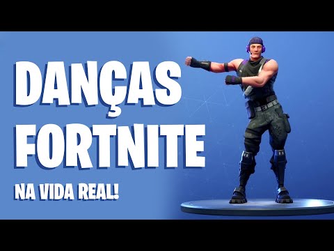 Desafio das danças do Fortnite - Vida real