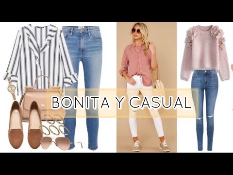 LOOKS MODA CASUAL 2022 | Outfits 2022 | COMBINACIONES DE MODA LOOKS SENCILLOS TENDENCIAS 2022