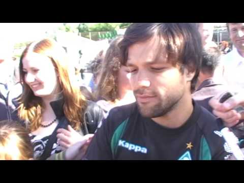 Werder Bremen.Diego Ribas da Cunha verabschiedet die Fans bevor er nach Juventus geht.
