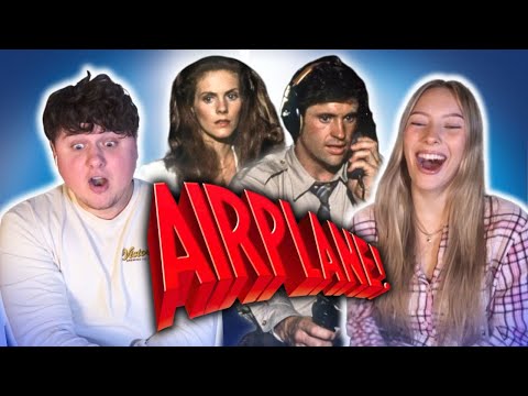 COUPLE'S FIRST TIME REACTION ** Airplane! (1980)**