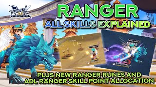 RANGER SKILLS DEMO + EXPLANATION | Ragnarok Mobile Eternal Love